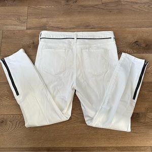 White NYDJ Skinny Jeans